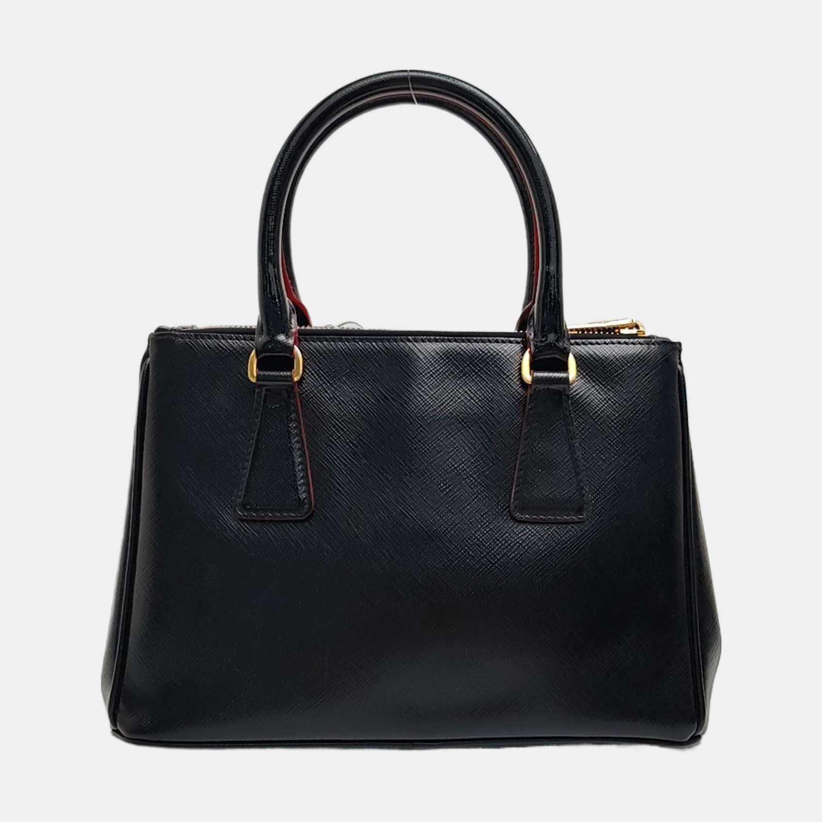 Galleria Saffiano Calfskin Black