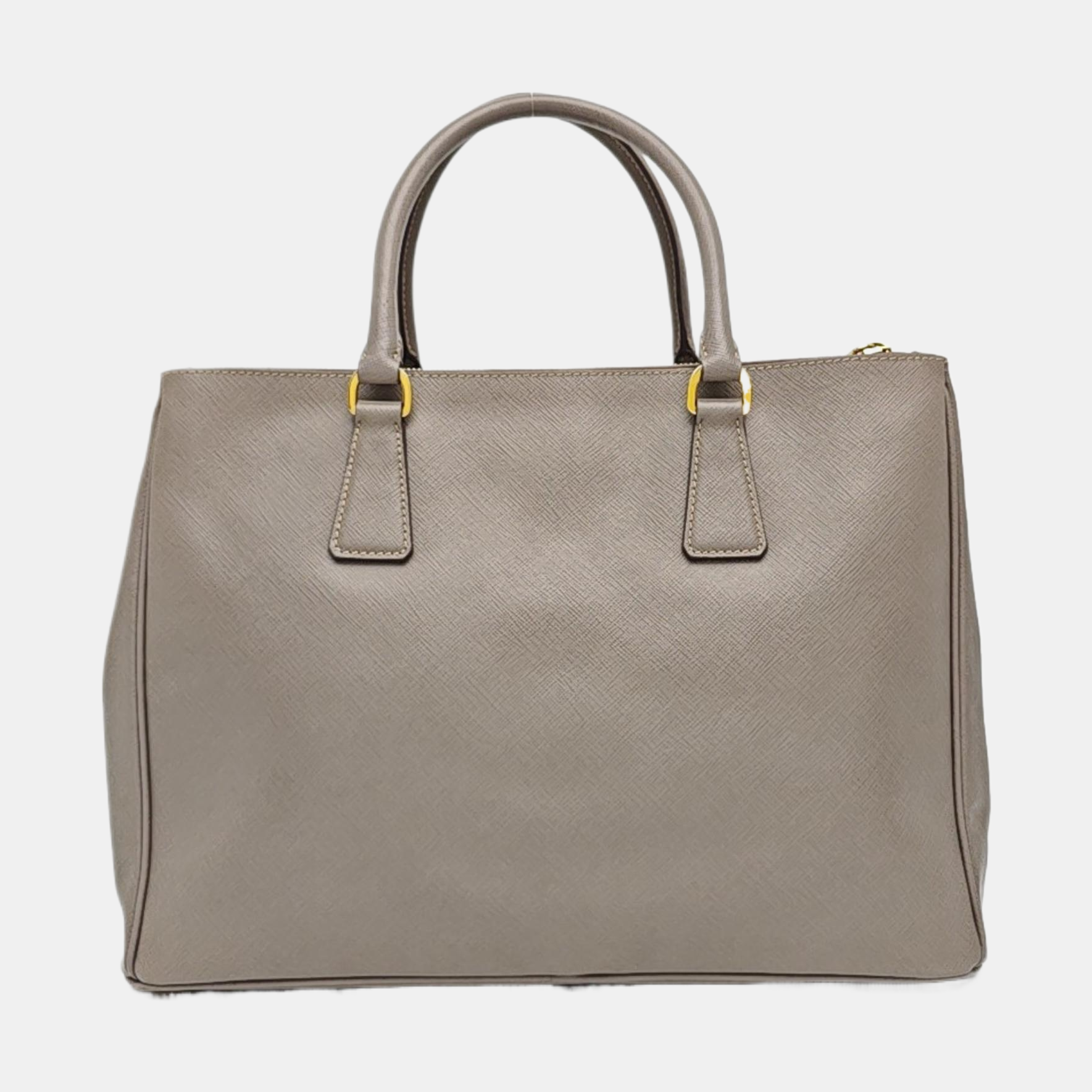 Galleria Large Saffiano Calfskin Gray