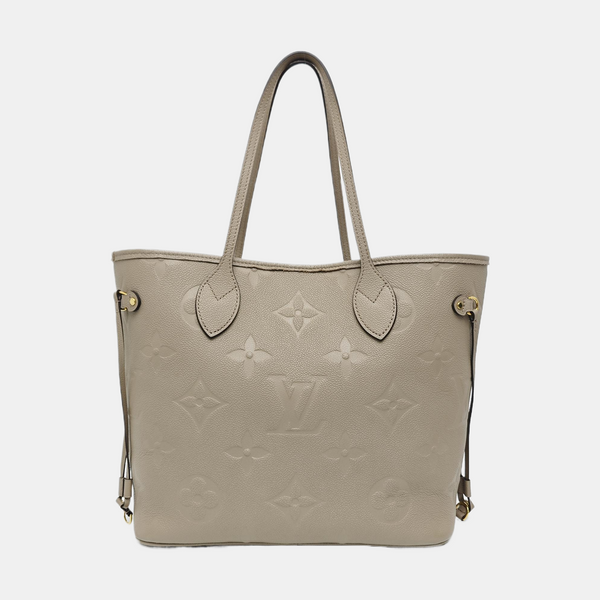 NEVERFULL MM Calfskin Gray