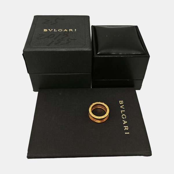 B.ZERO1 18k Rose Gold Ring EU 50