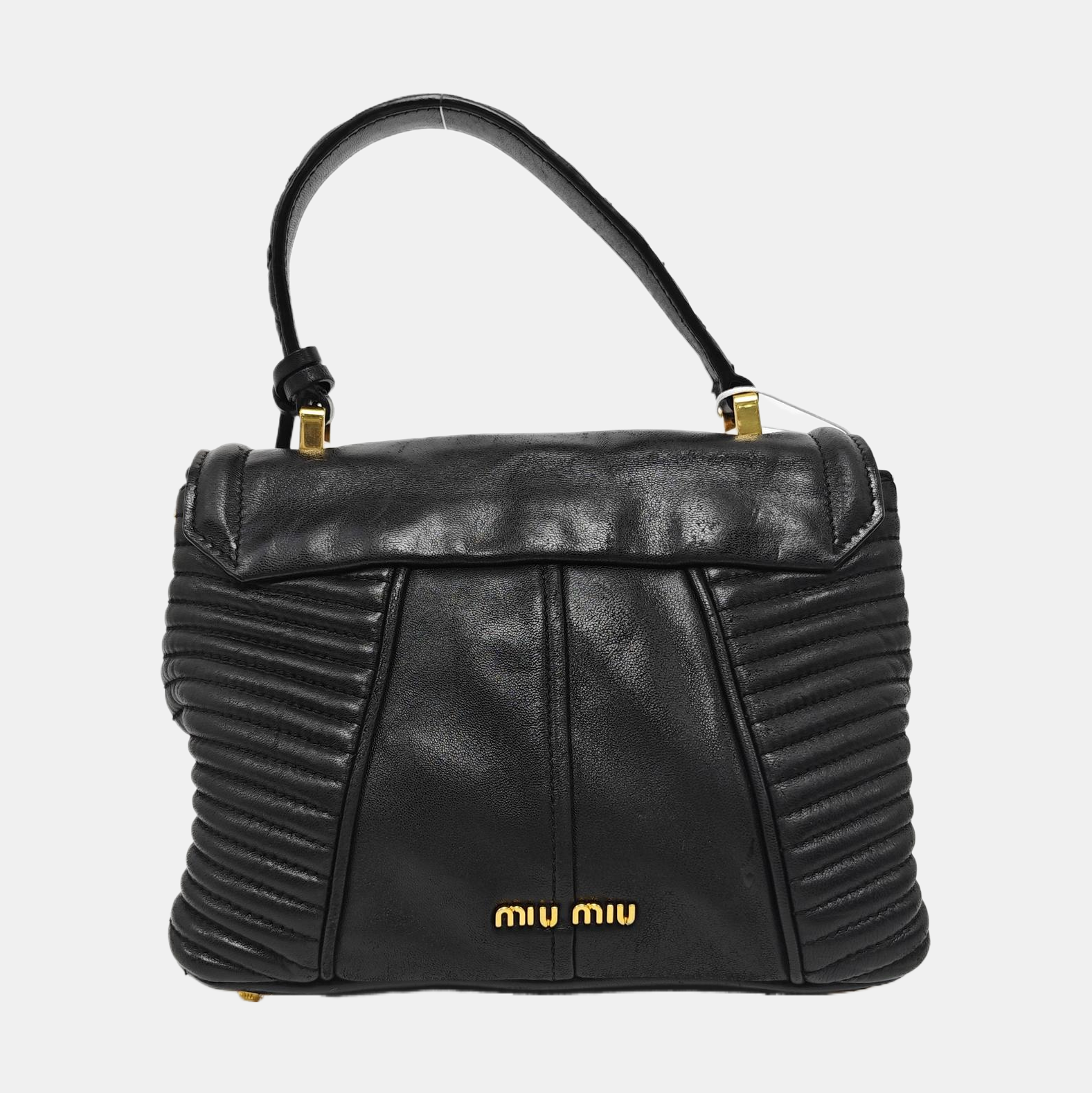 Dahlia Quilted Lambskin Black