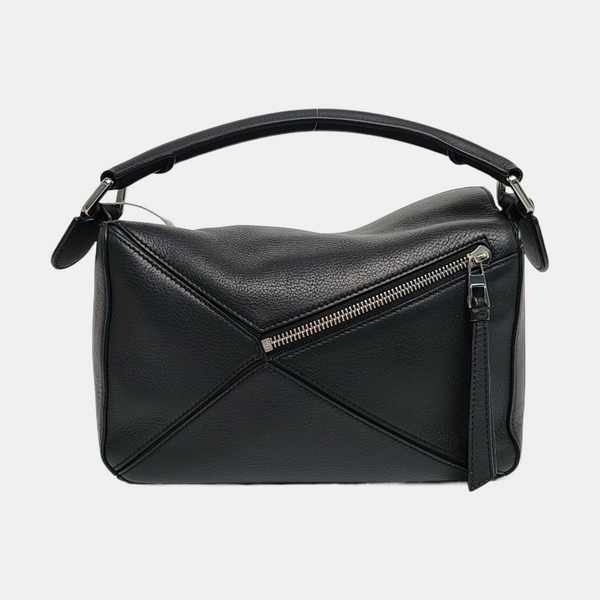 Puzzle Small Calfskin Black