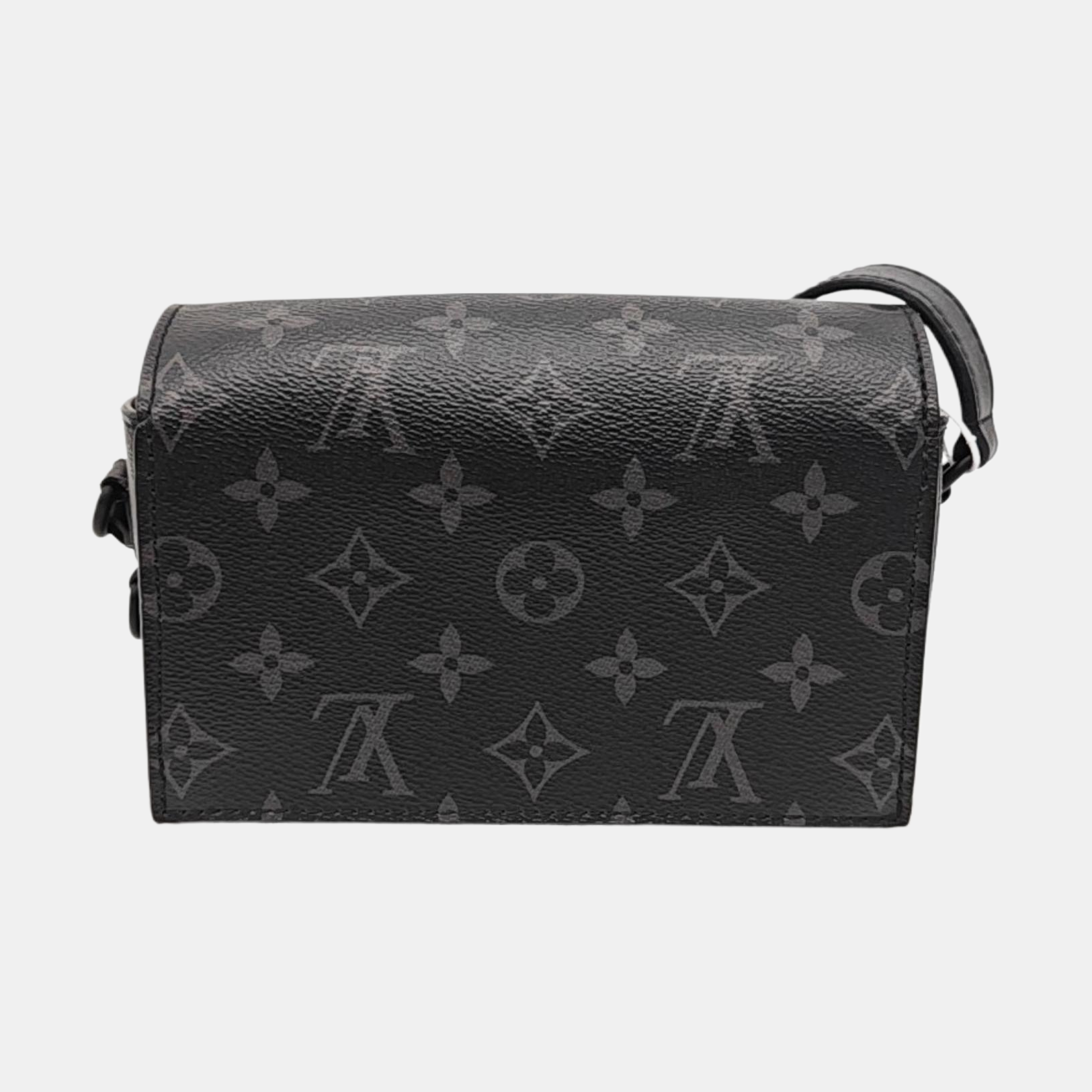 STEAMER Mini Monogram Coated Canvas Black