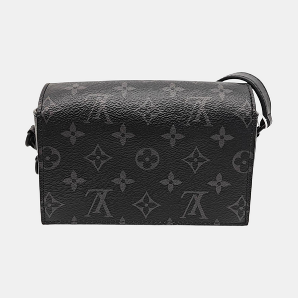 STEAMER Mini Monogram Coated Canvas Black