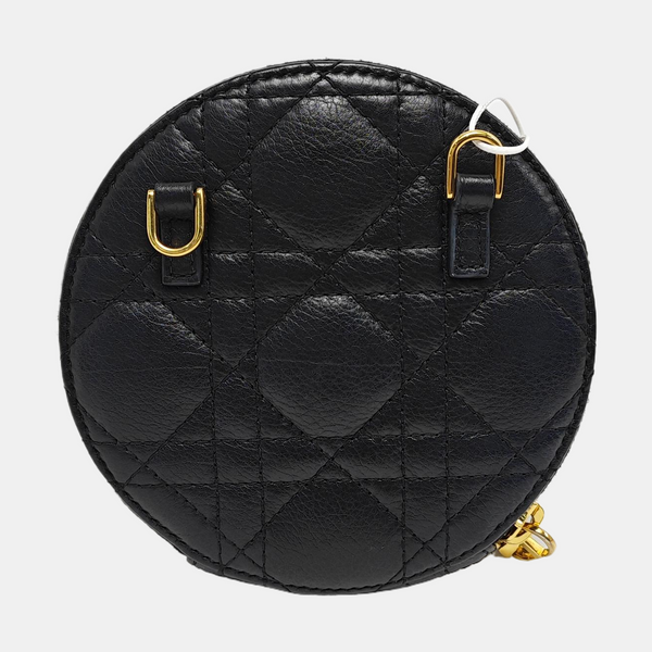Dior Caro Small Cannage Lambskin Black