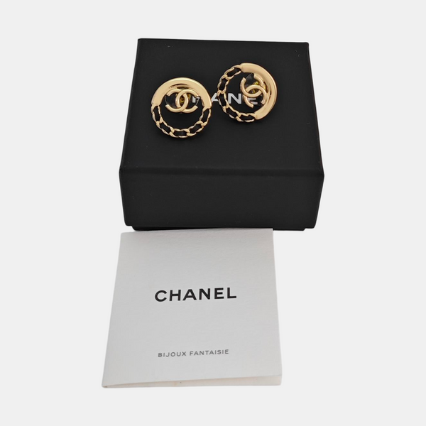 Metal Gold Stud Earrings