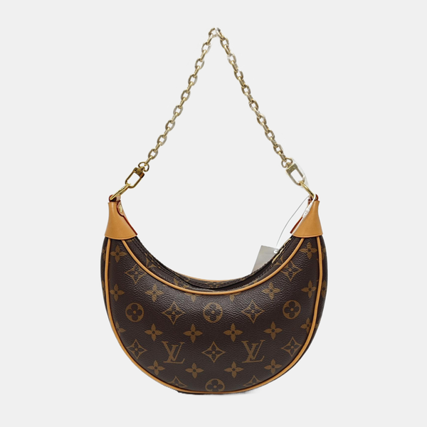 LOOP Monogram Coated Canvas Brown