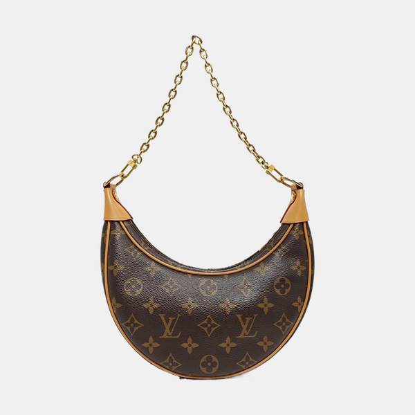 LOOP Monogram Coated Canvas Brown
