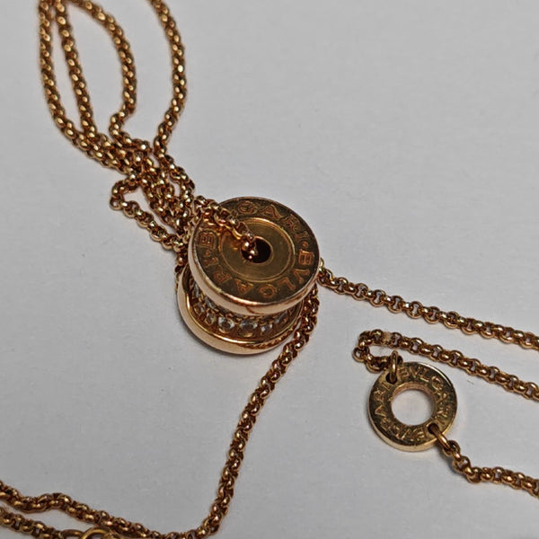 B.ZERO1 18k Rose Gold Necklace