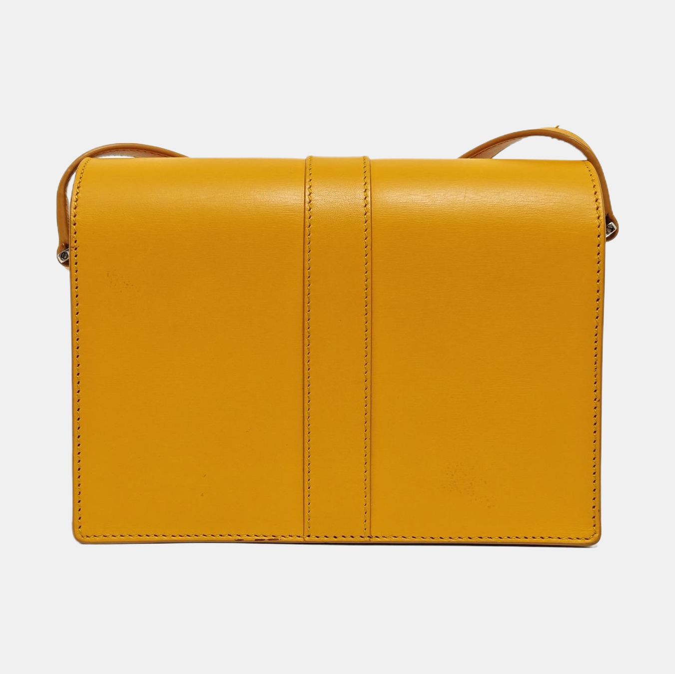 Calfskin Shoulder Bag Yellow