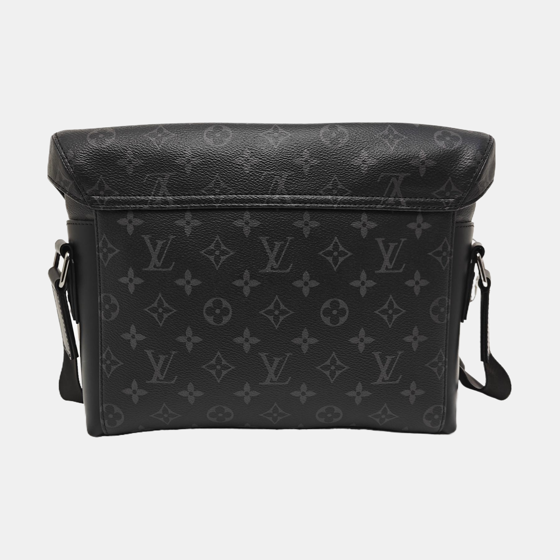 VOYAGER PM Monogram Coated Canvas Black