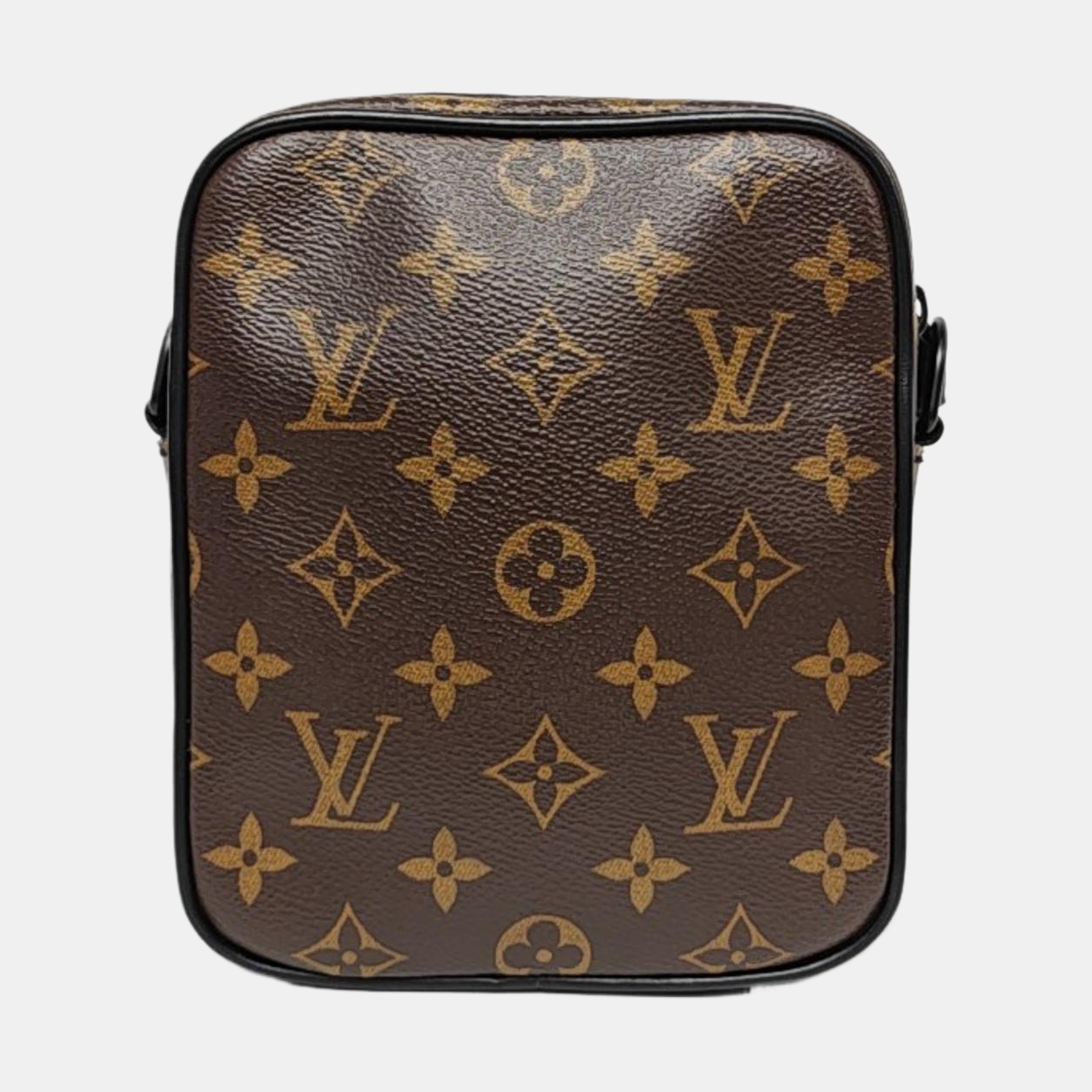 CHRISTOPHER Monogram Coated Canvas Brown