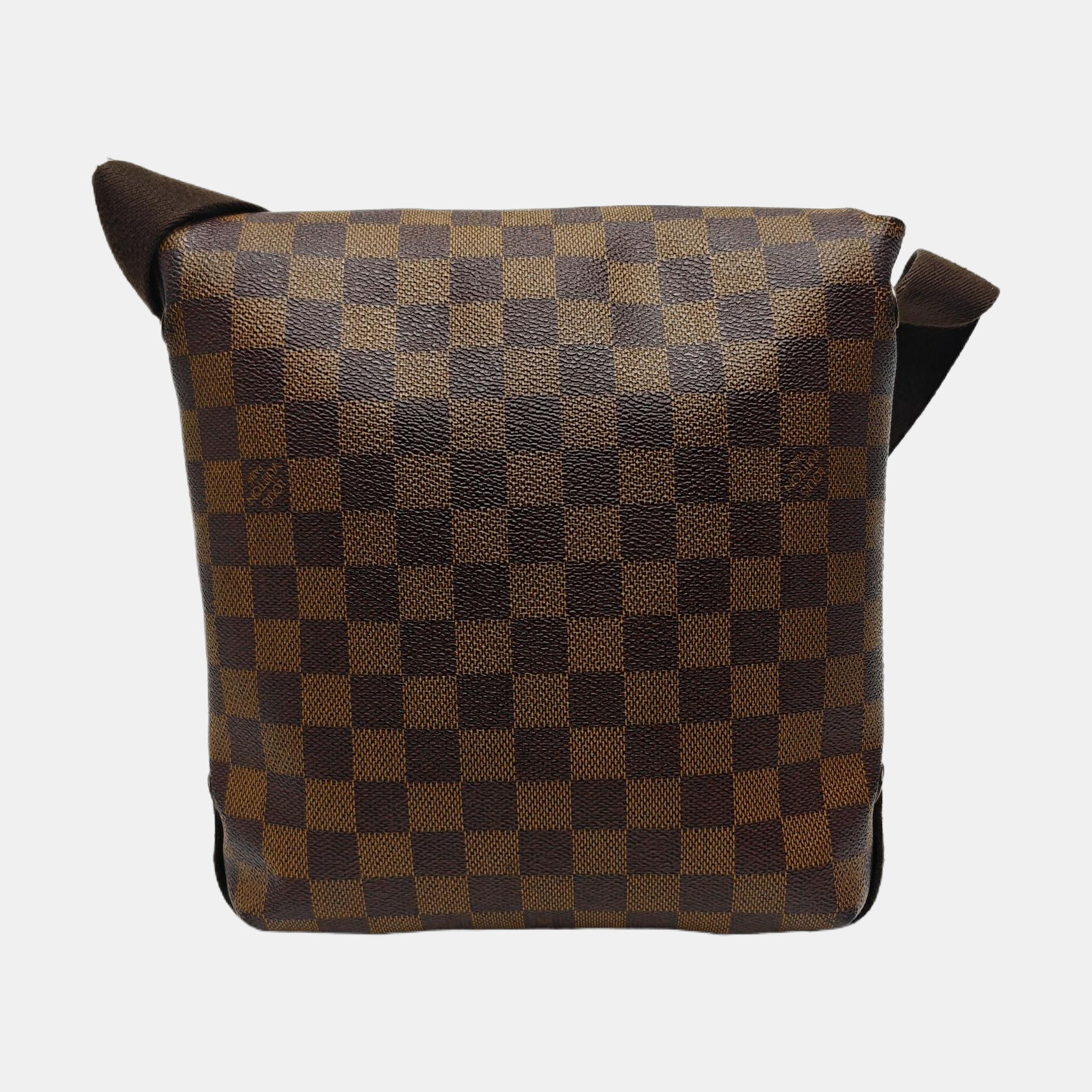 BROOKLYN PM Damier Ebene Coated Canvas Brown