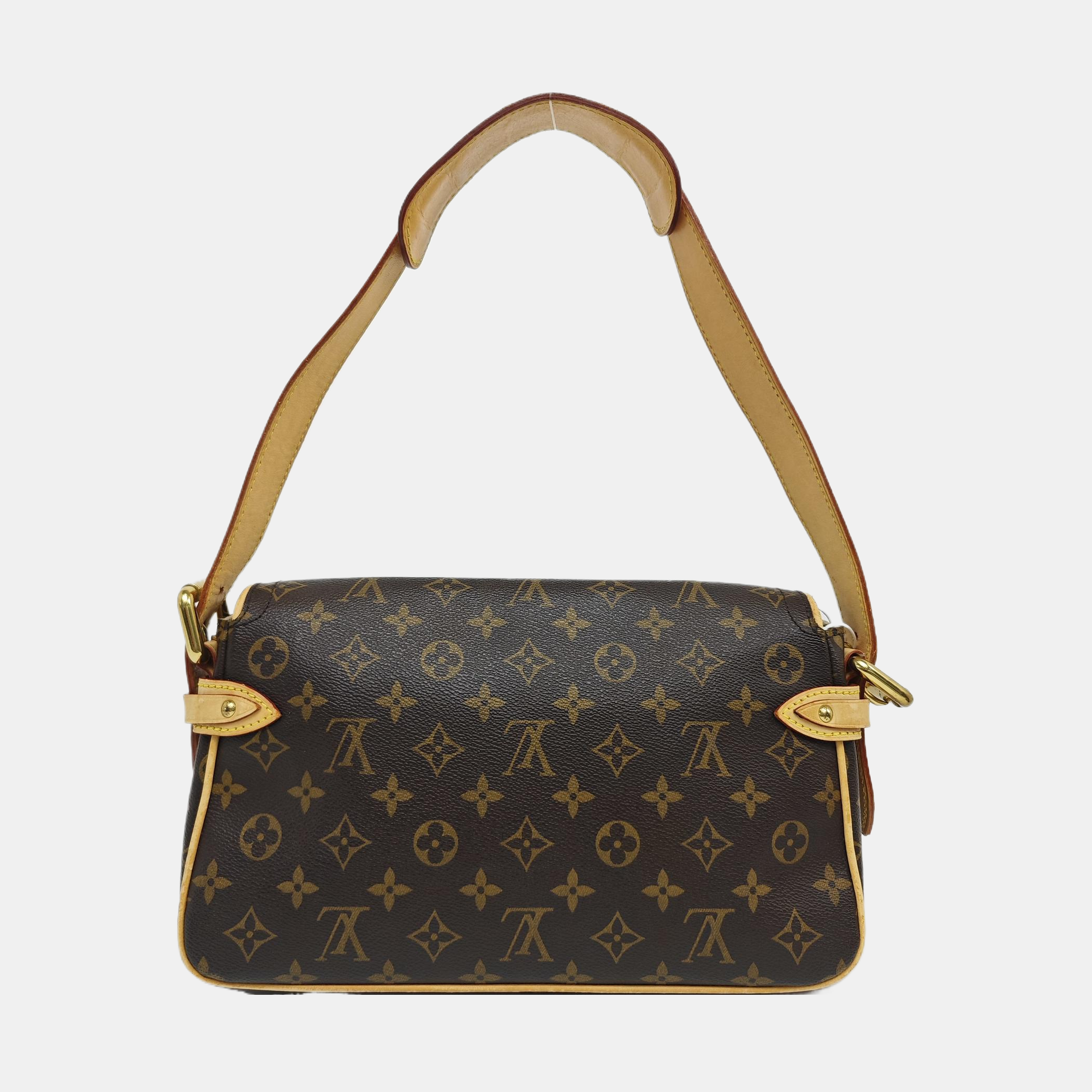 HUDSON PM Monogram Coated Canvas Brown