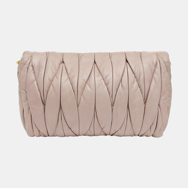 Calfskin Shoulder Bag Pink