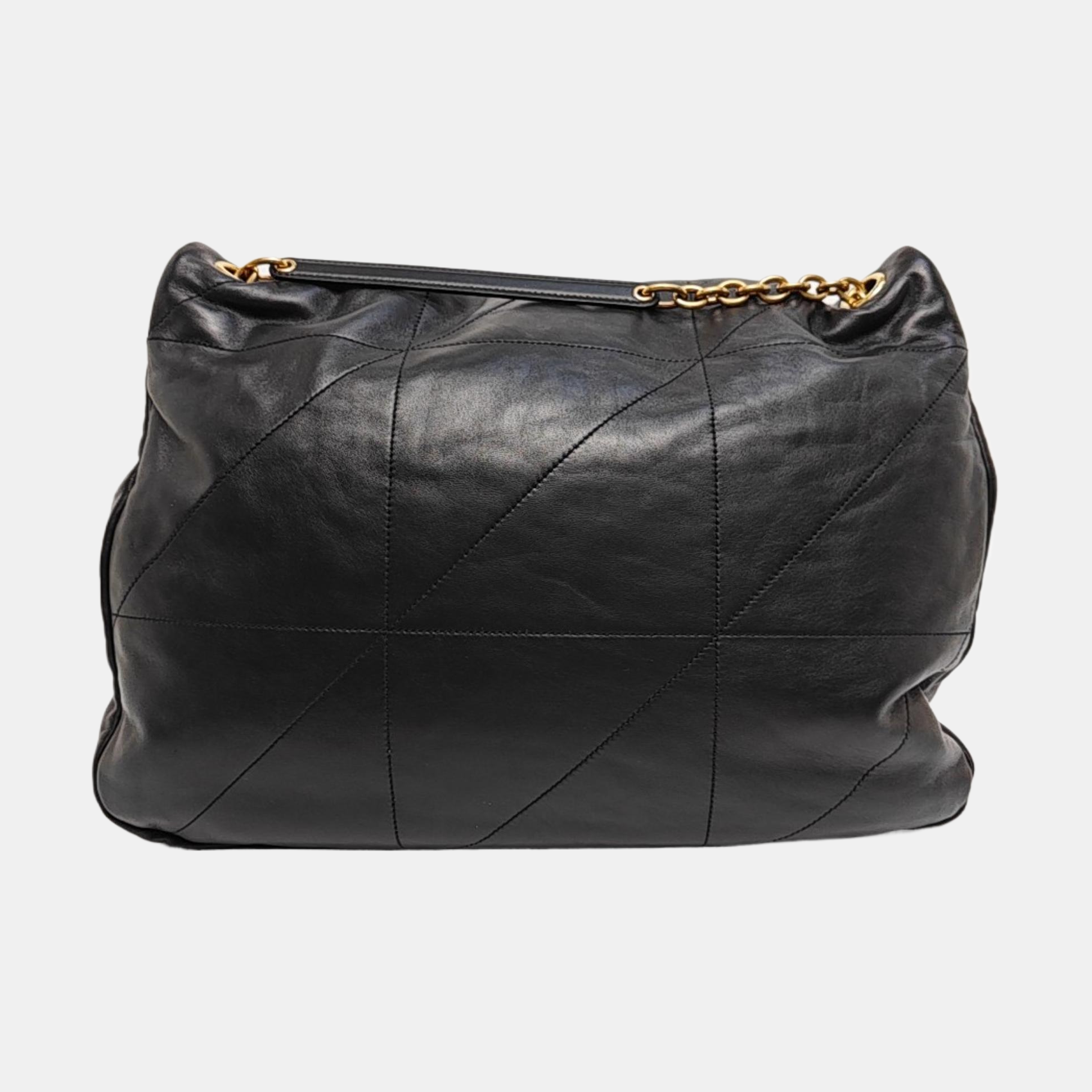 JAMIE 4.3 Quilted Lambskin Black