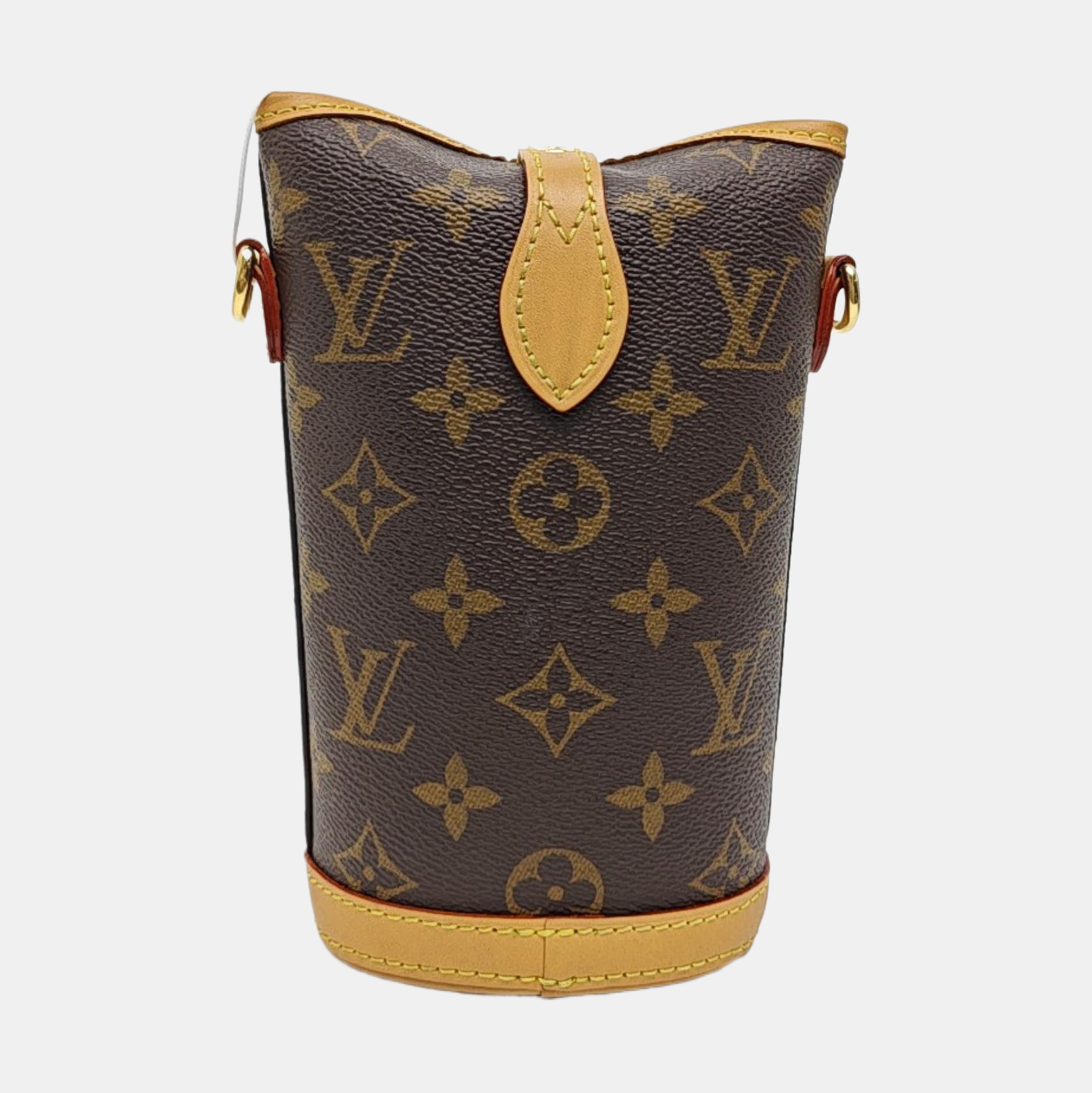 FOLD ME Monogram Coated Canvas Brown