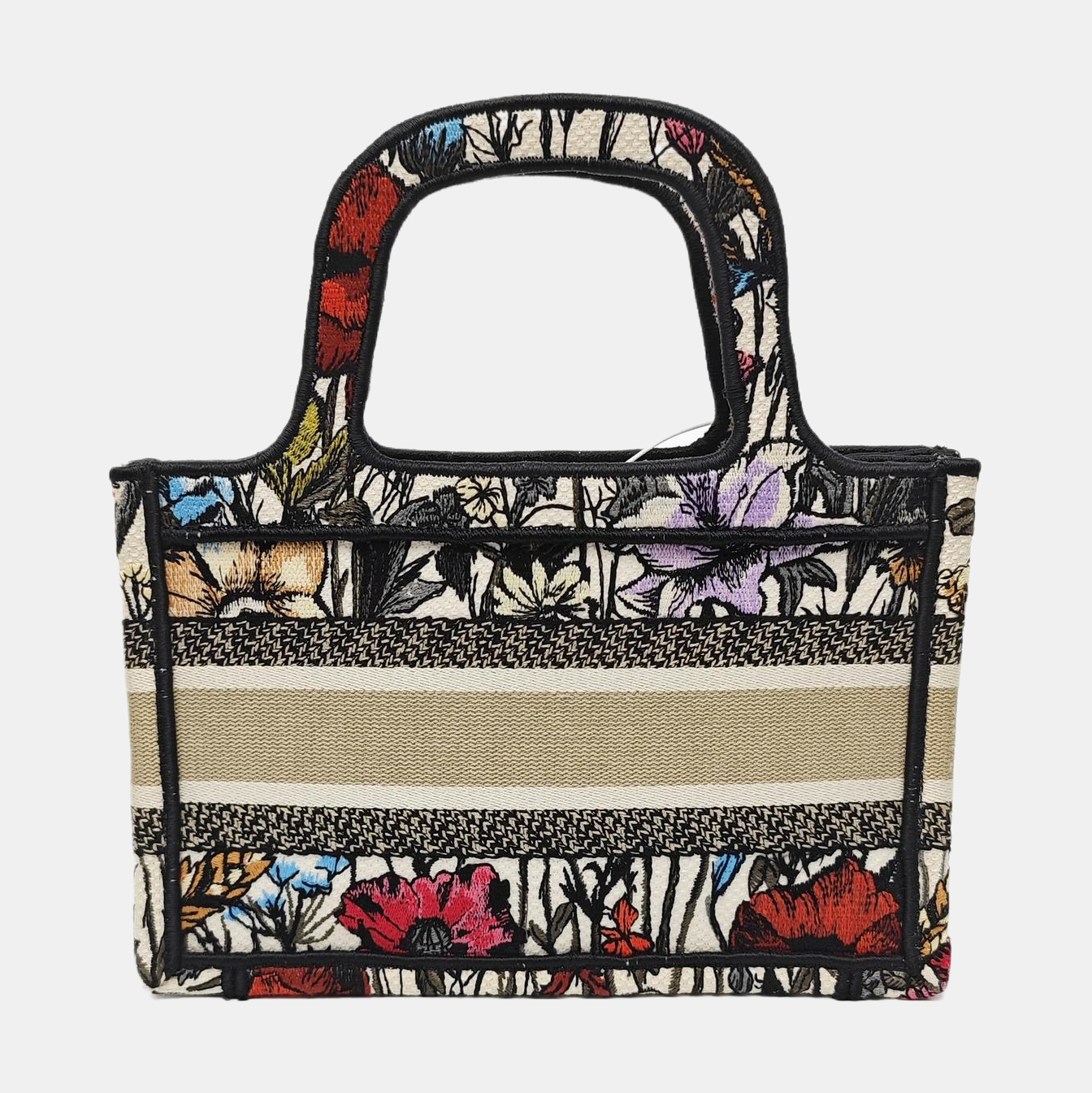 Book Tote Mini Fabric Multicolor
