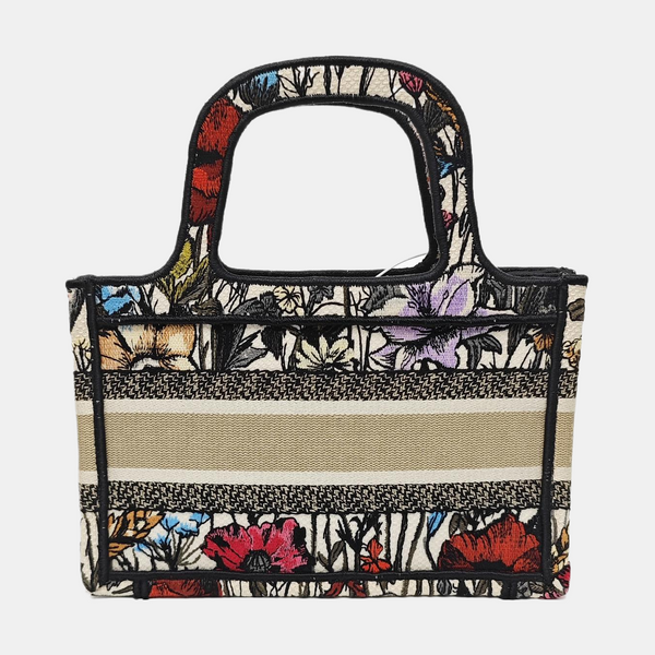 Book Tote Mini Fabric Multicolor