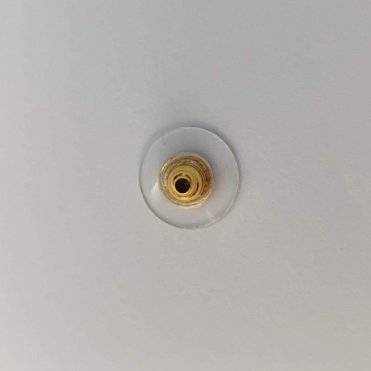 Metal White Stud Earrings