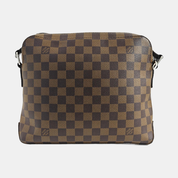 JAKE PM Damier Ebene Coated Canvas Brown