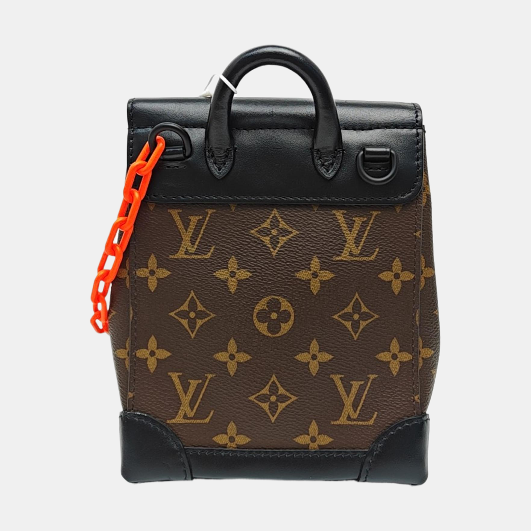 STEAMER Extra Small Monogram Coated Canvas Brown