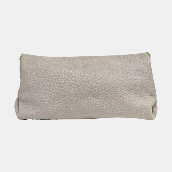 Calfskin Shoulder Bag Gray