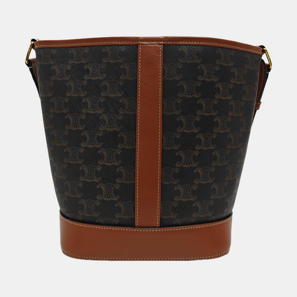 TRIOMPHE CANVAS Small Coated Canvas Brown