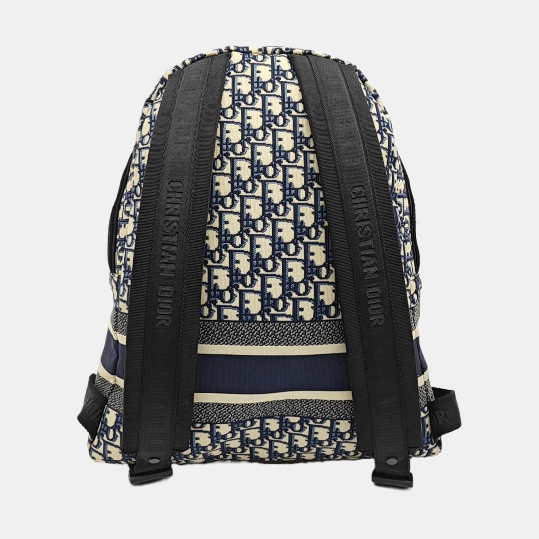 Diortravel Oblique Canvas Blue