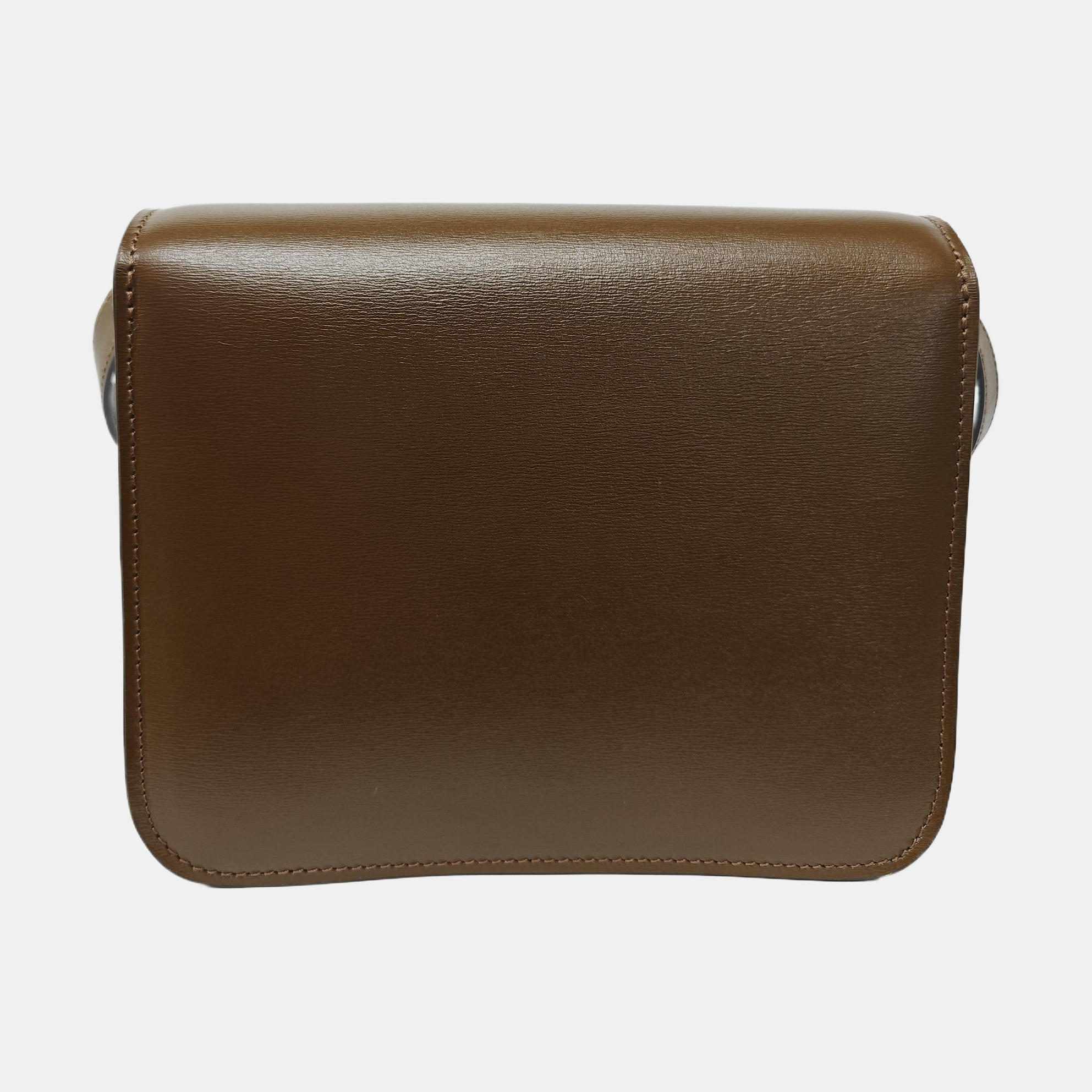 CLASSIC BOX Small Calfskin Brown