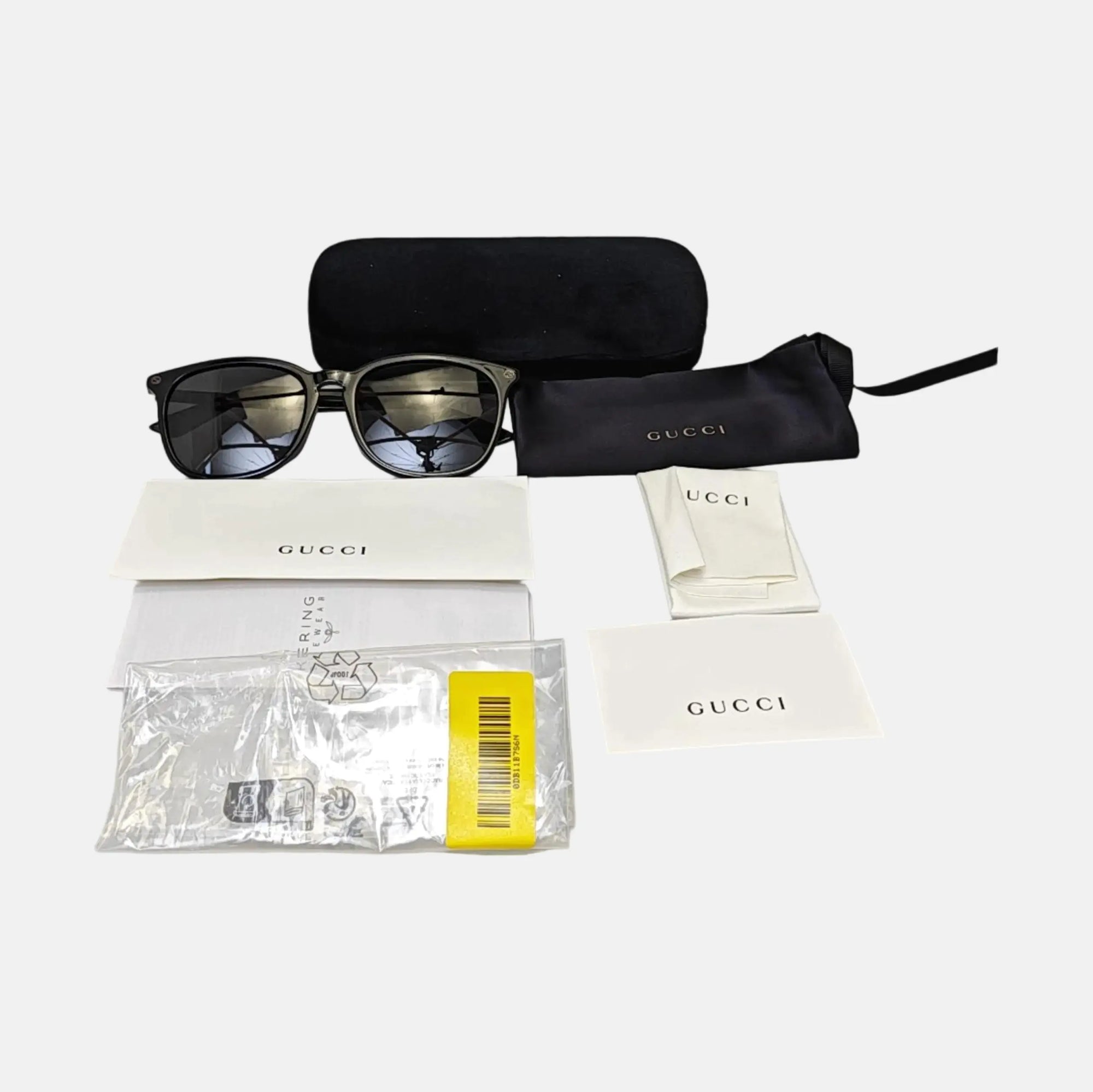 Synthetic Sunglasses Black