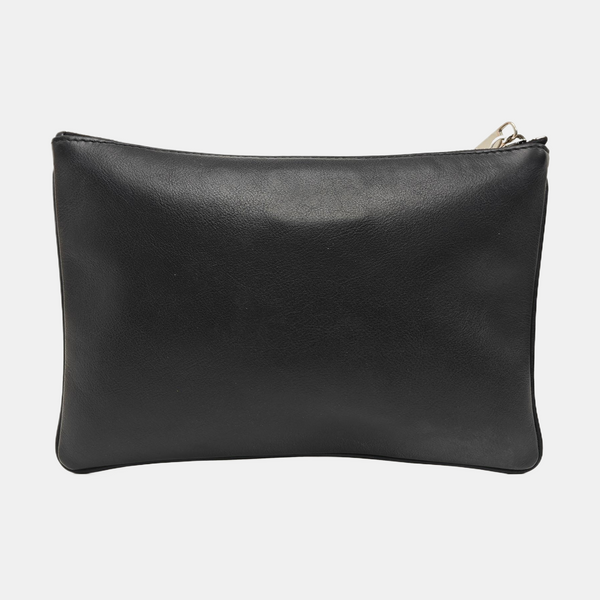 Calfskin Clutch Black