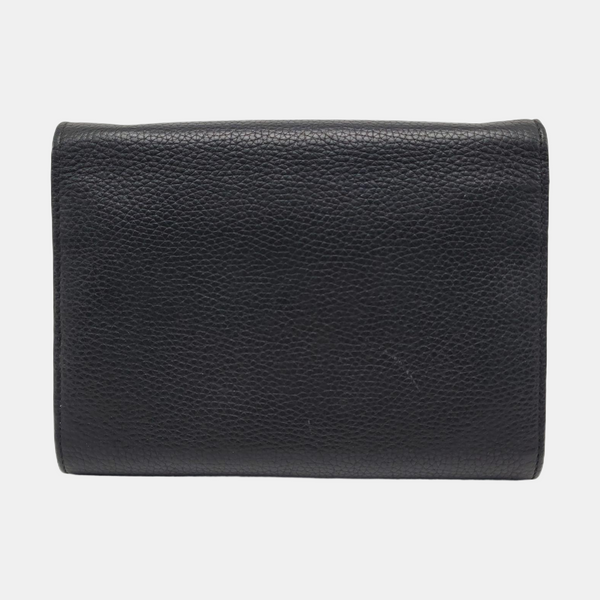 Authenticated pre-owned  GG Marmont Mini Calfskin Black - Shoulder Bag at Looply