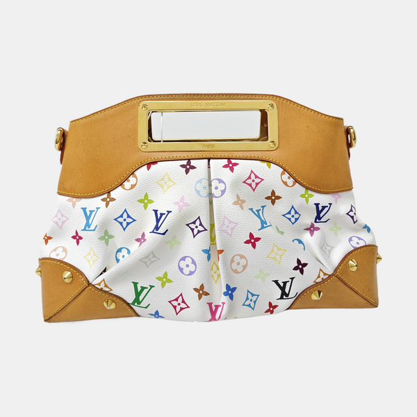 LV × TM JUDY MM Monogram Coated Canvas White