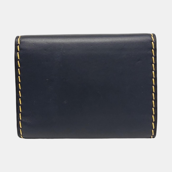 Calfskin Wallet Blue