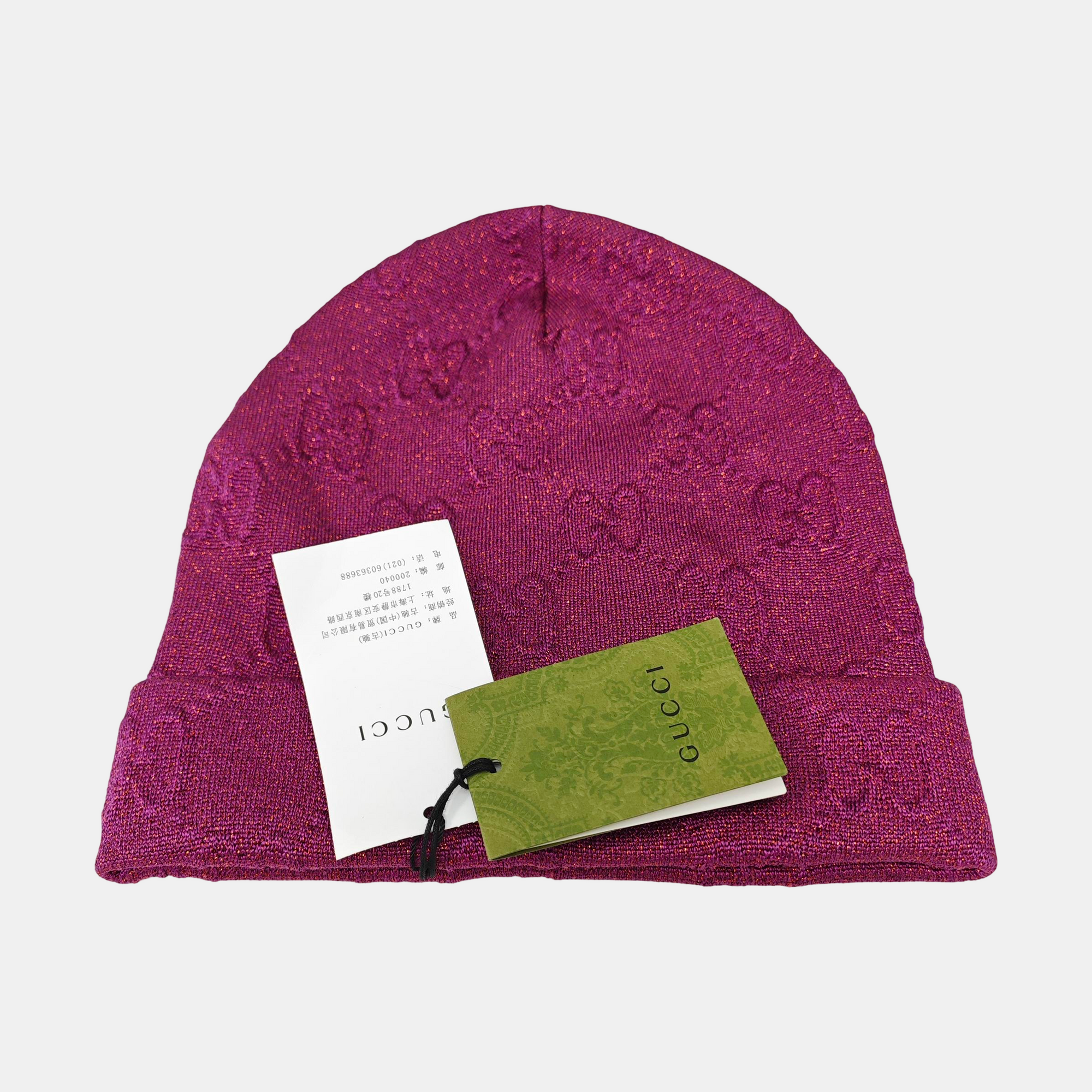 Polyester Hat Purple