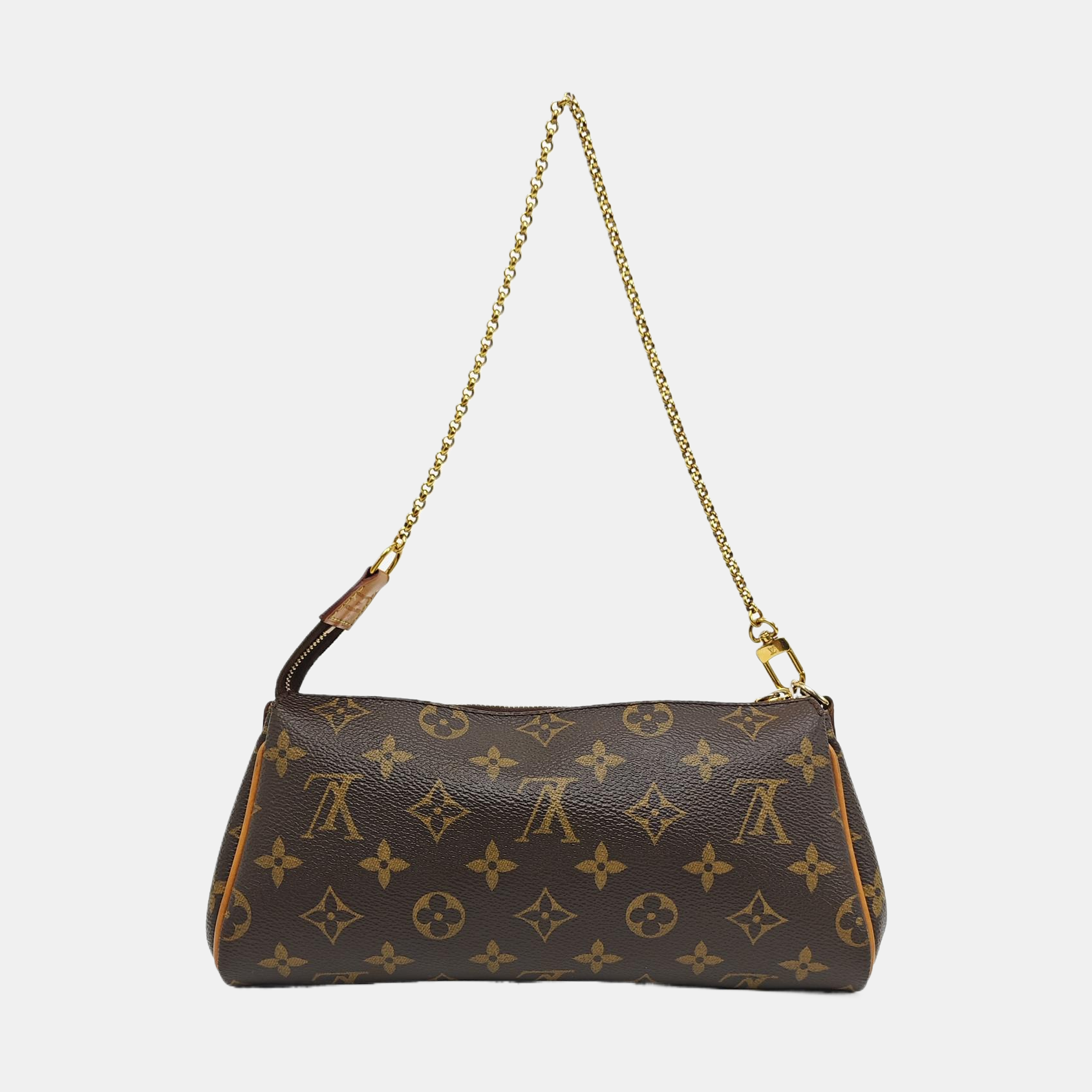 EVA Monogram Coated Canvas Brown