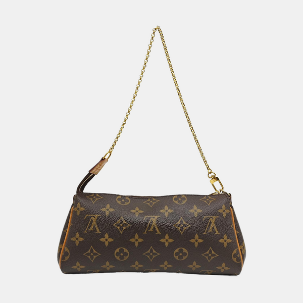 EVA Monogram Coated Canvas Brown