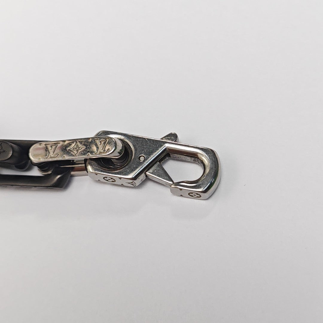MONOGRAM CHAIN Metal Silver Bracelet