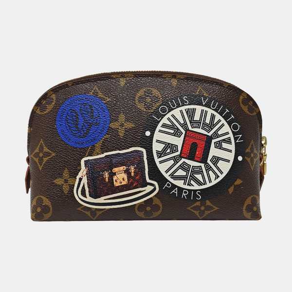 COSMETIC PM Monogram Coated Canvas Multicolor