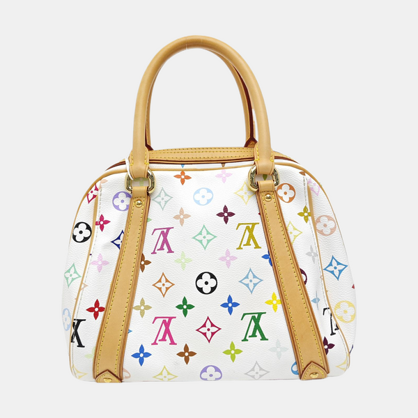 LV × TM PRISCILLA Monogram Coated Canvas White