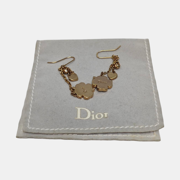 Metal Gold Stud Earrings