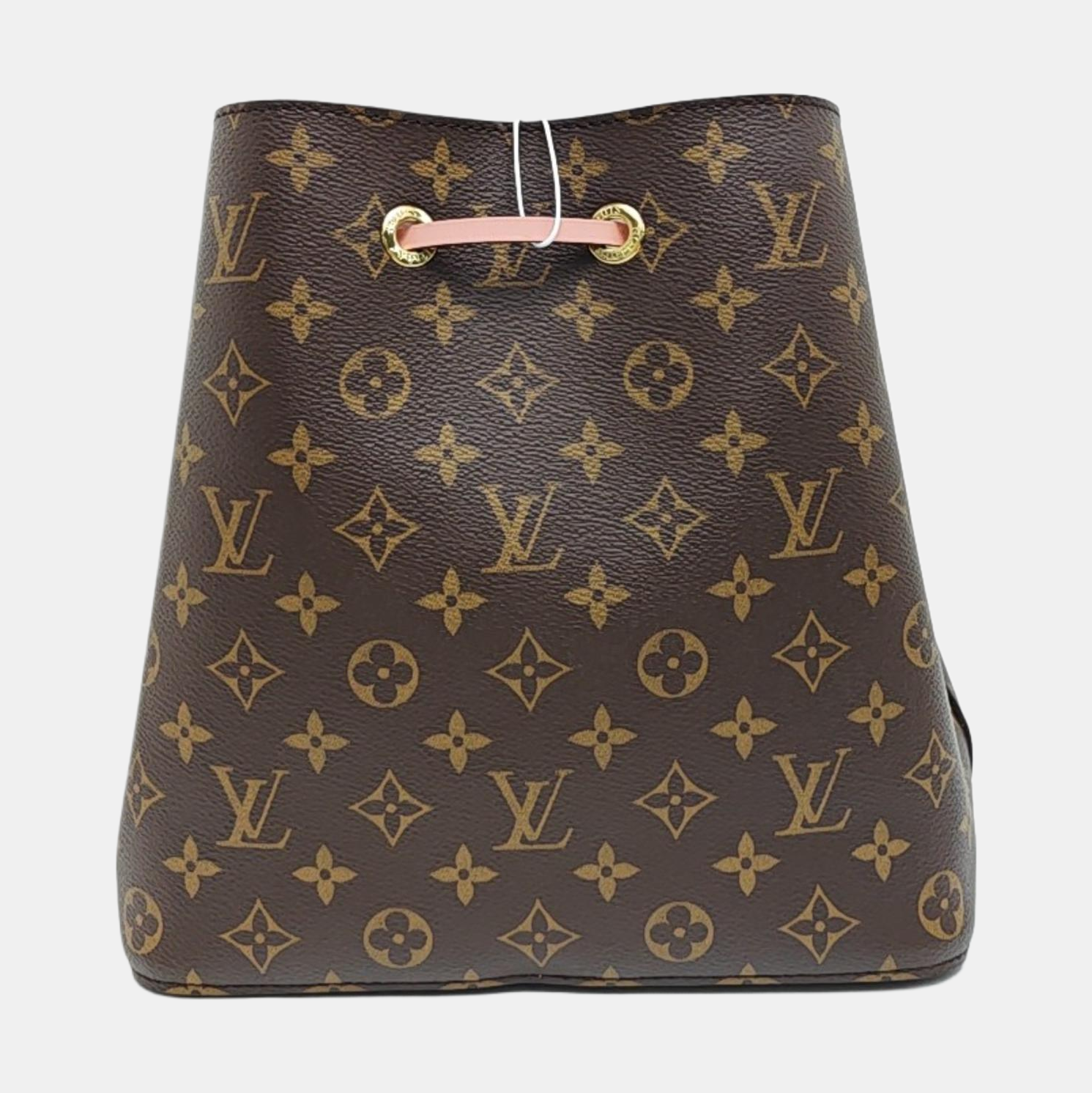 NÉONOÉ MM Monogram Coated Canvas Brown