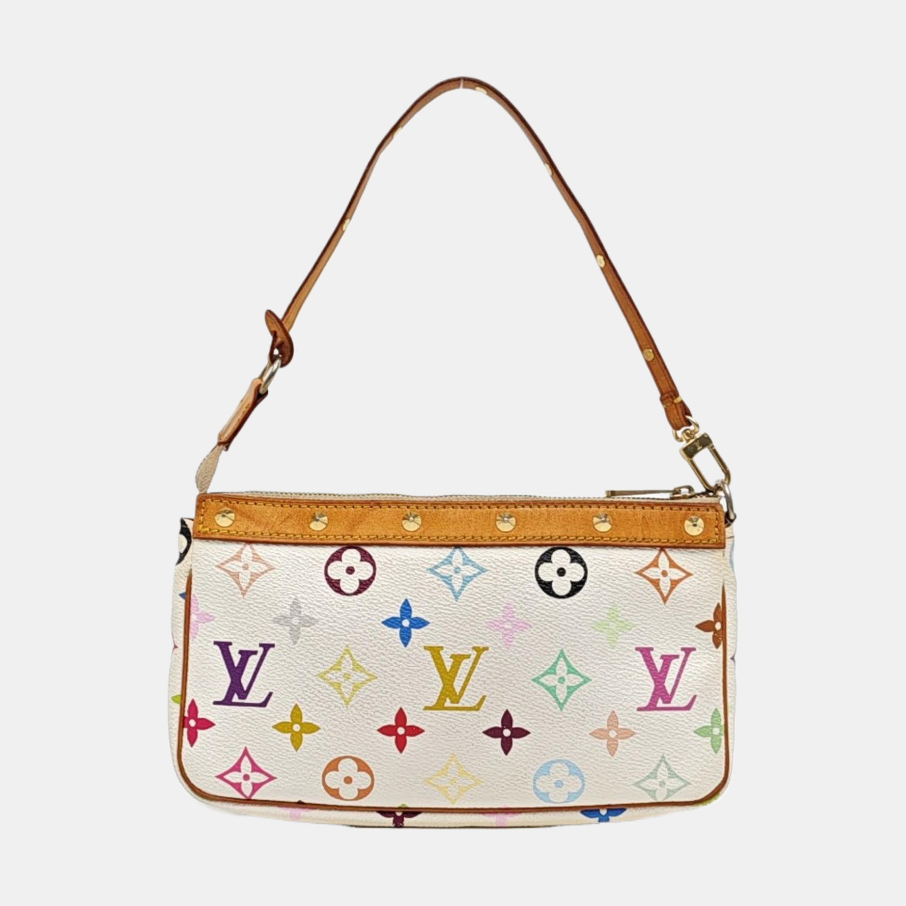 LV × TM ACCESSOIRES Monogram Coated Canvas White