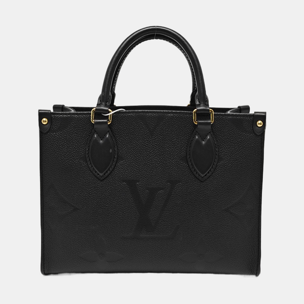 ONTHEGO PM Monogram Calfskin Black