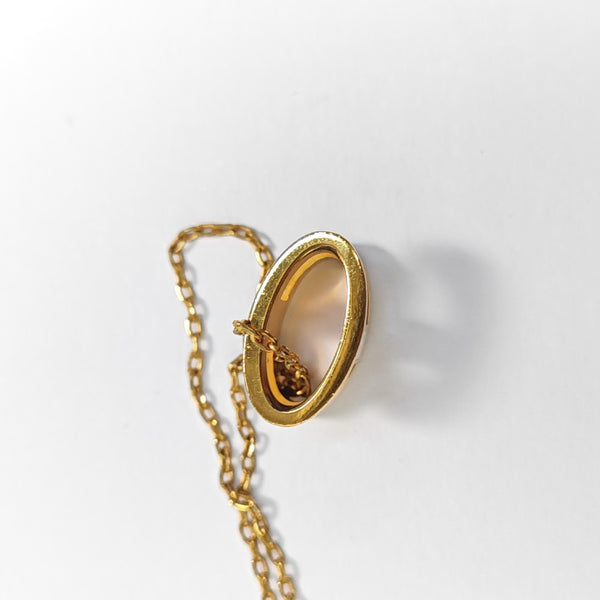Pop H Metal Gold Necklace