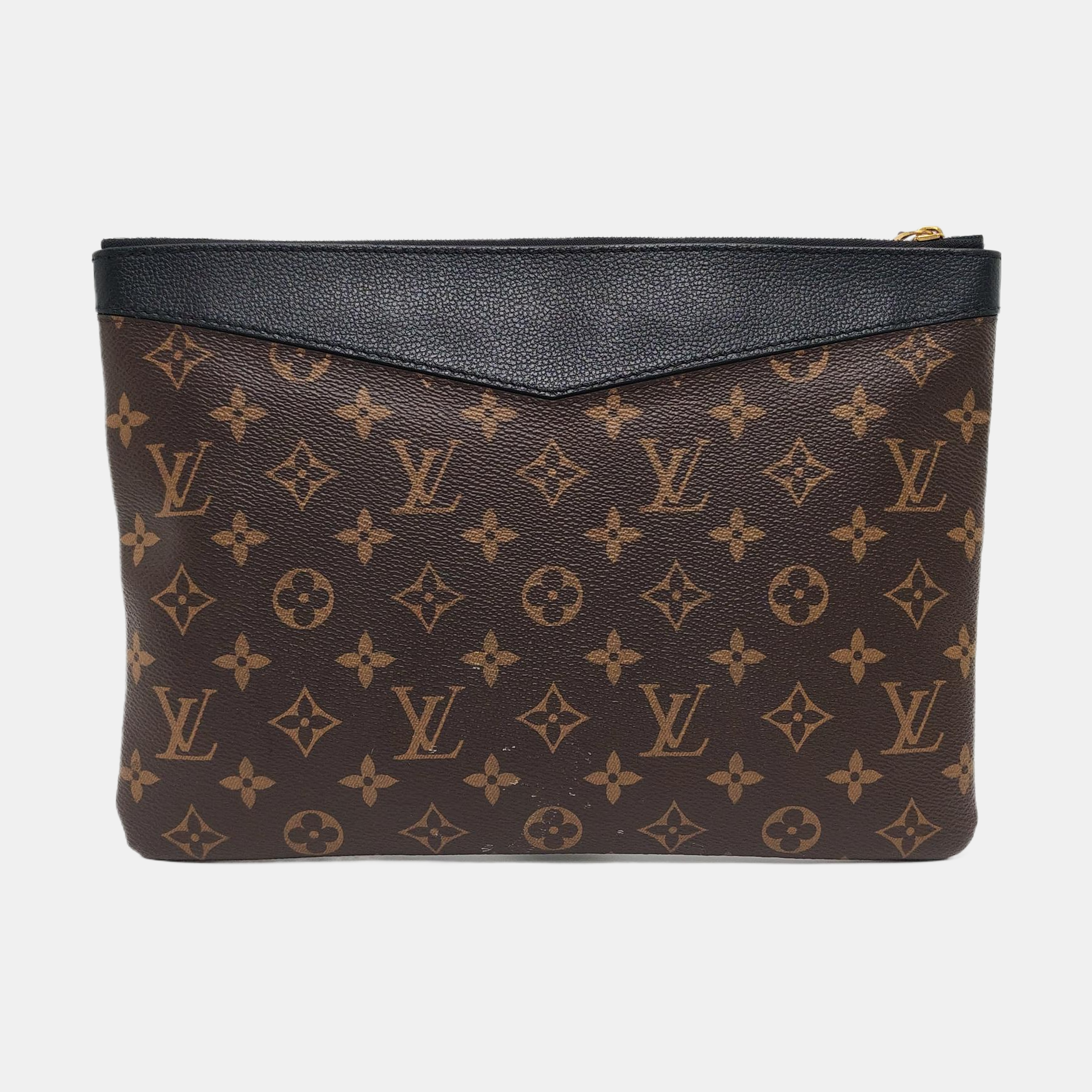 DAILY Monogram Coated Canvas Brown