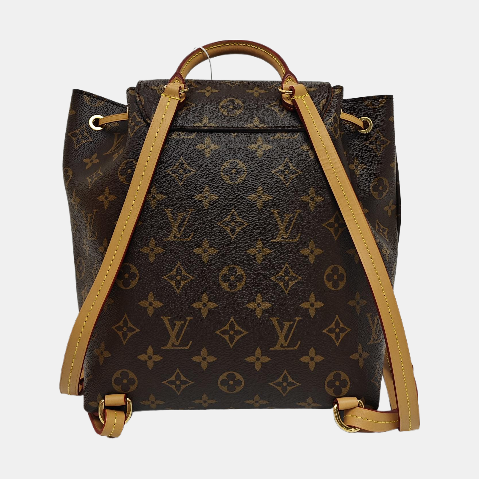 MONTSOURIS PM Monogram Coated Canvas Brown
