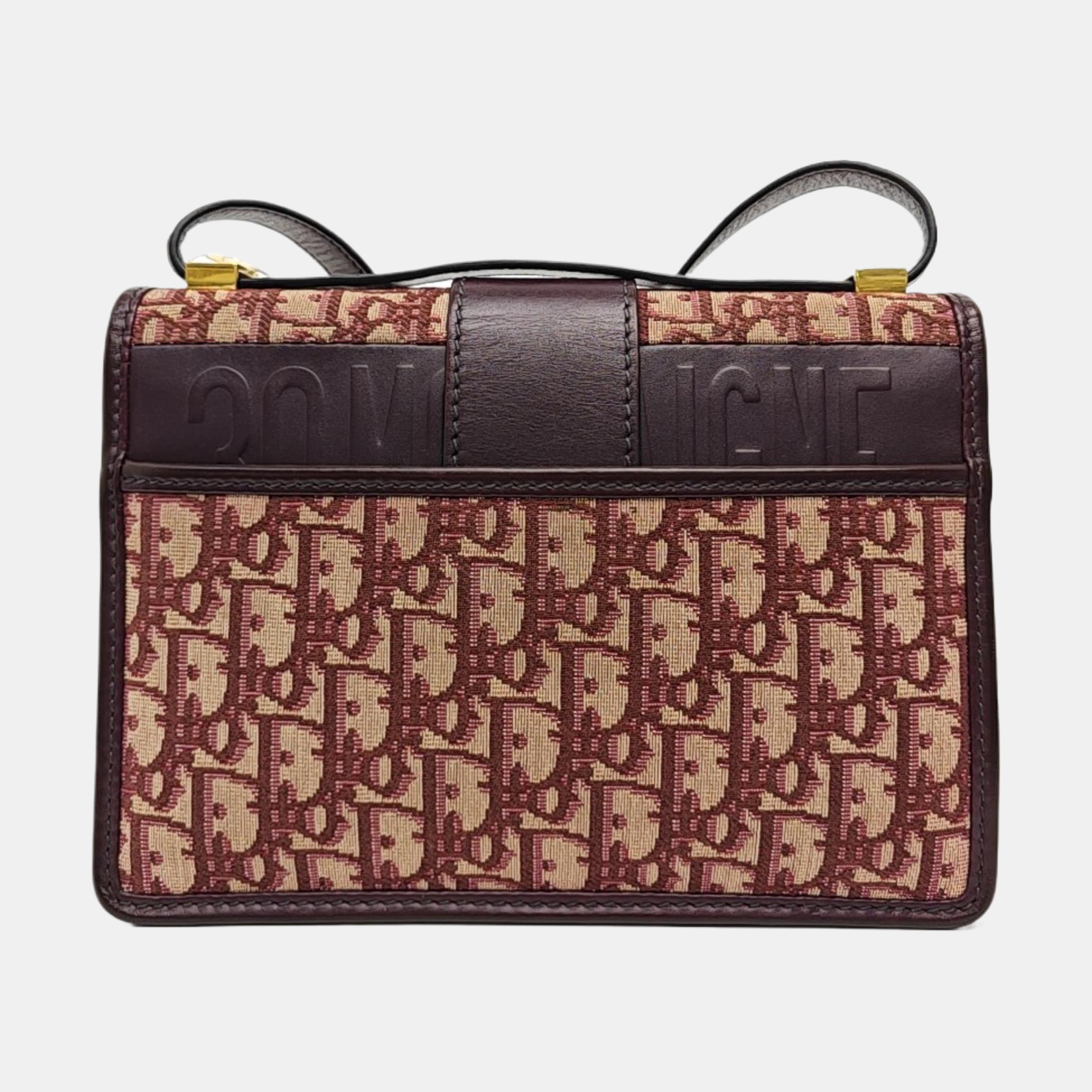 30 Montaigne Oblique Canvas Red