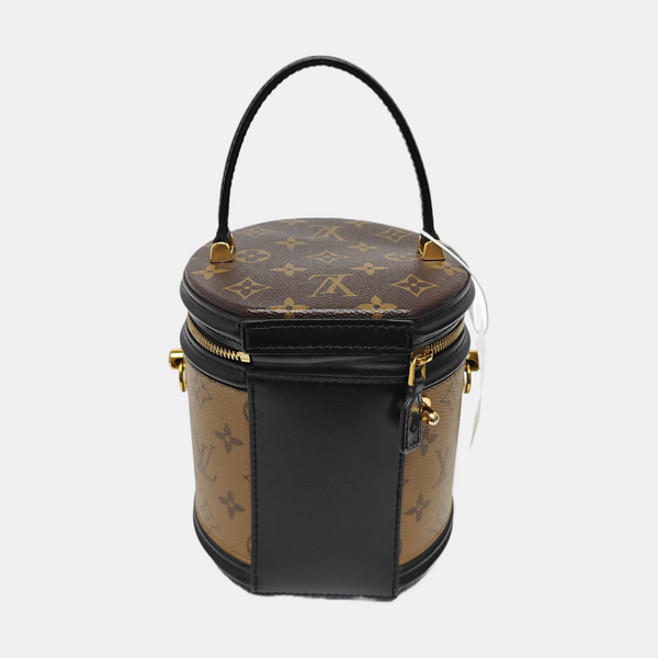 CANNES PM Monogram Coated Canvas Brown